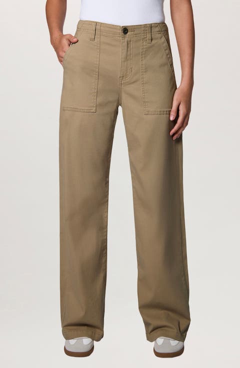 Della High Waist Wide Leg Pants