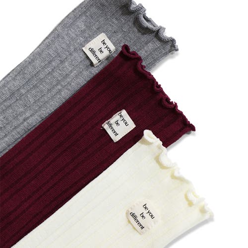 Belle & Bloom Beloved 3 Pack Socks In Multi