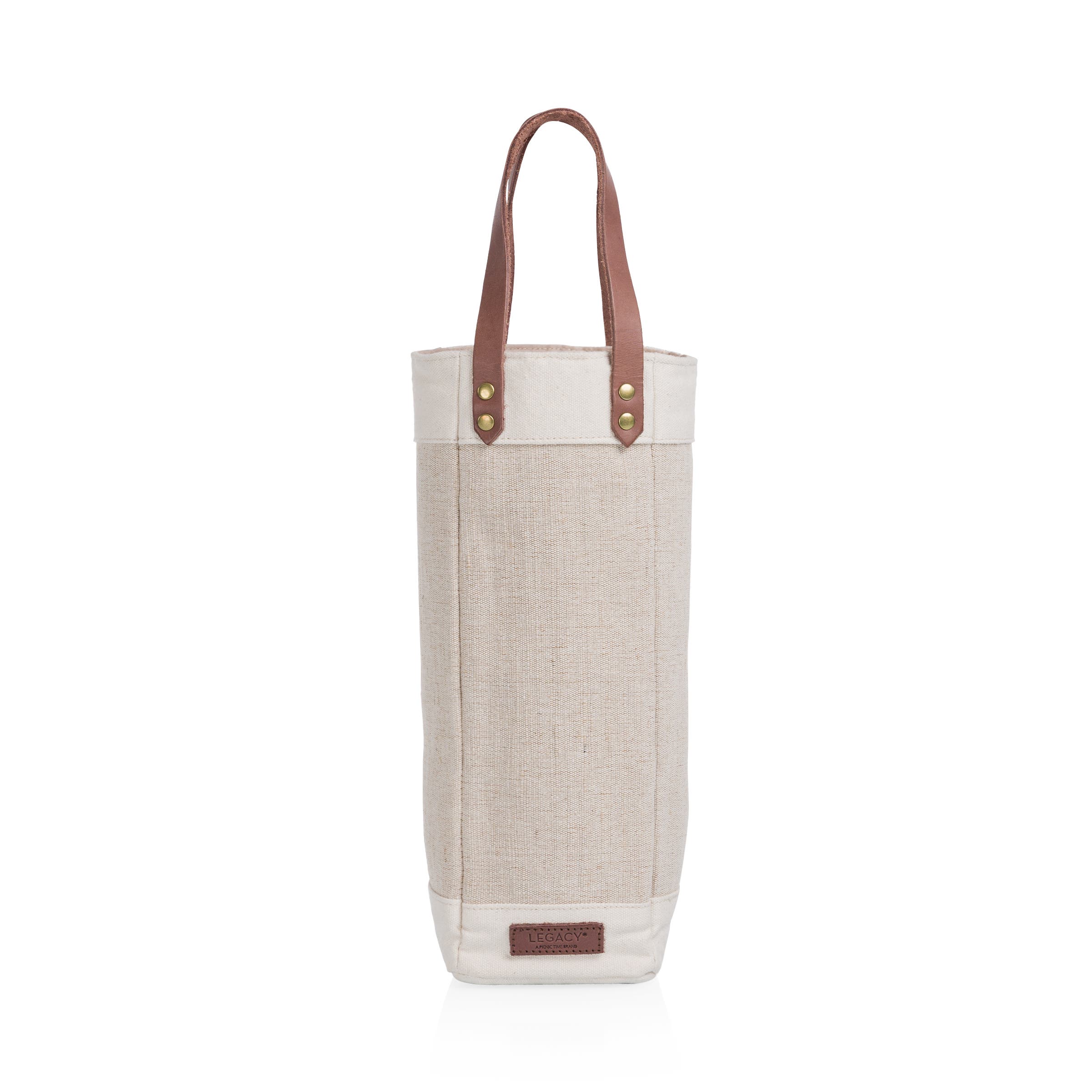 Legacy Pinot Jute Single Bottle Insulated Wine Bag, Alternate, color, 