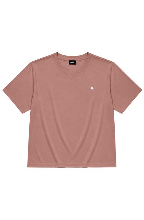 Lil Heart Relaxed Midweight Jersey Tee
