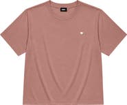 Dalix Lil Heart Relaxed Midweight Jersey Tee