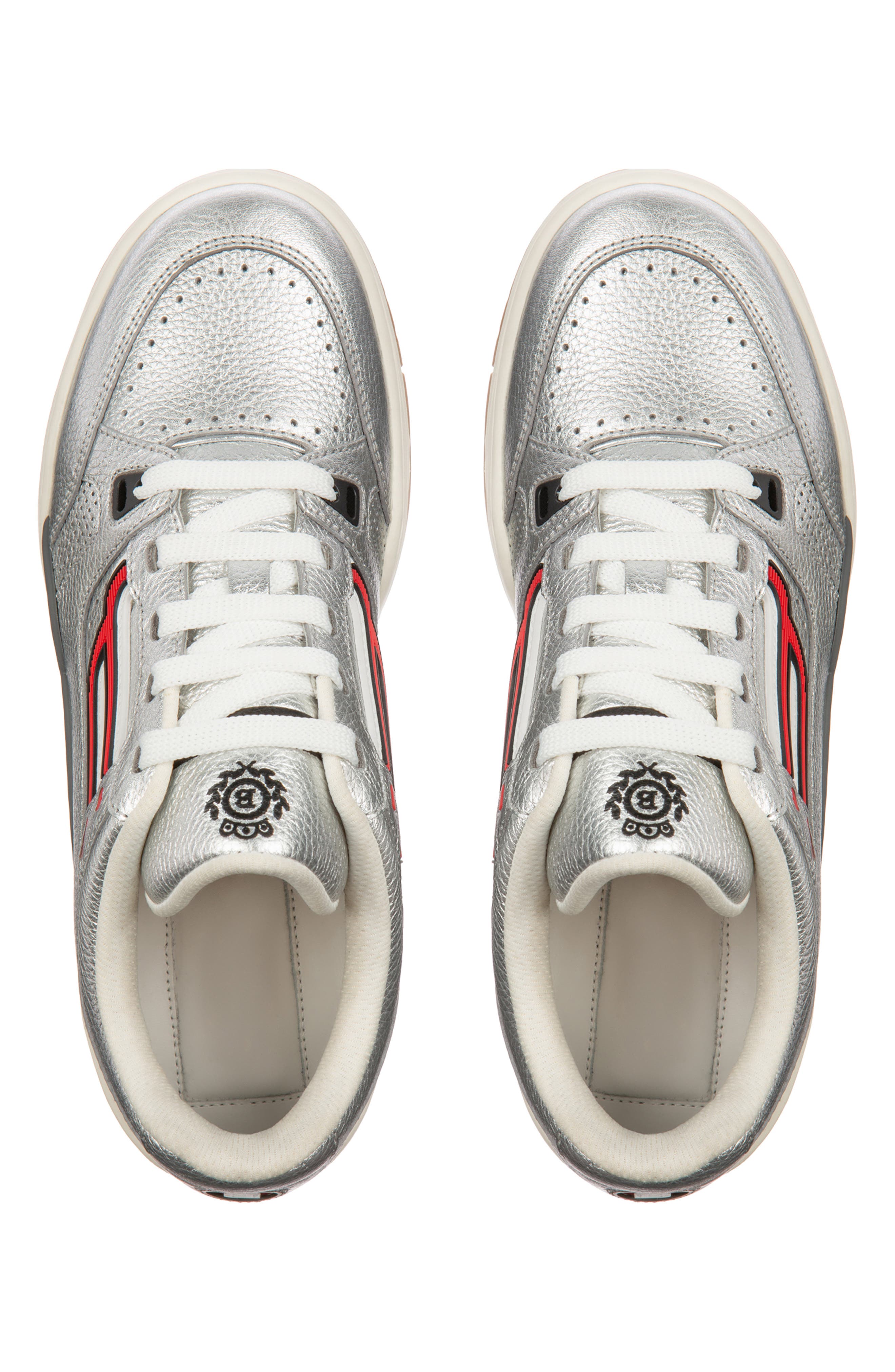 Kuba Sneaker, Alternate, color, SILVER