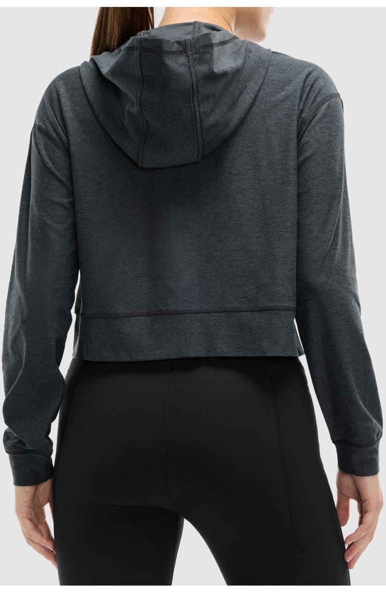 Peloton Dreamblend Full Zip, Alternate, color, Dark Heather Grey