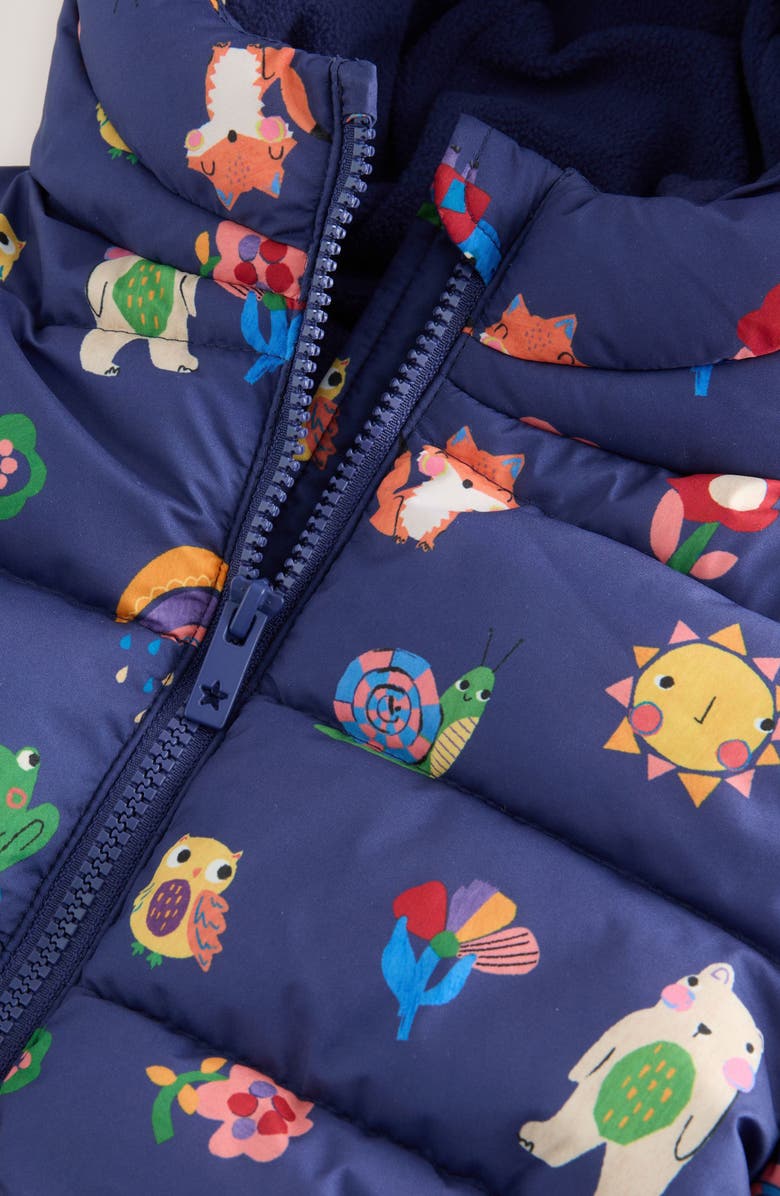 NEXT Kids' Character Print Quilted Jacket, Alternate, color, Blue