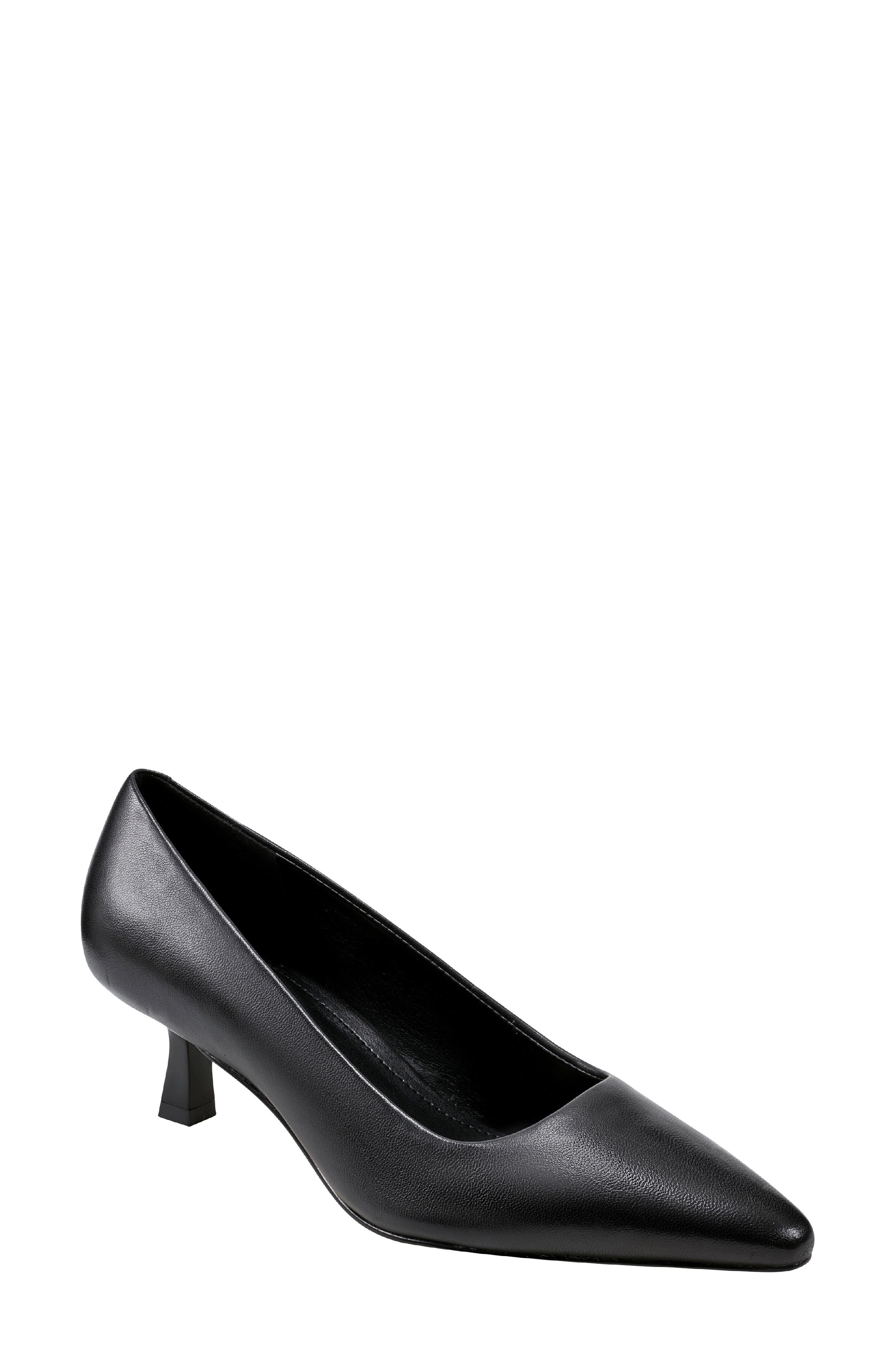 Marc Fisher LTD Kendri Pointed Toe Kitten Heel Pump