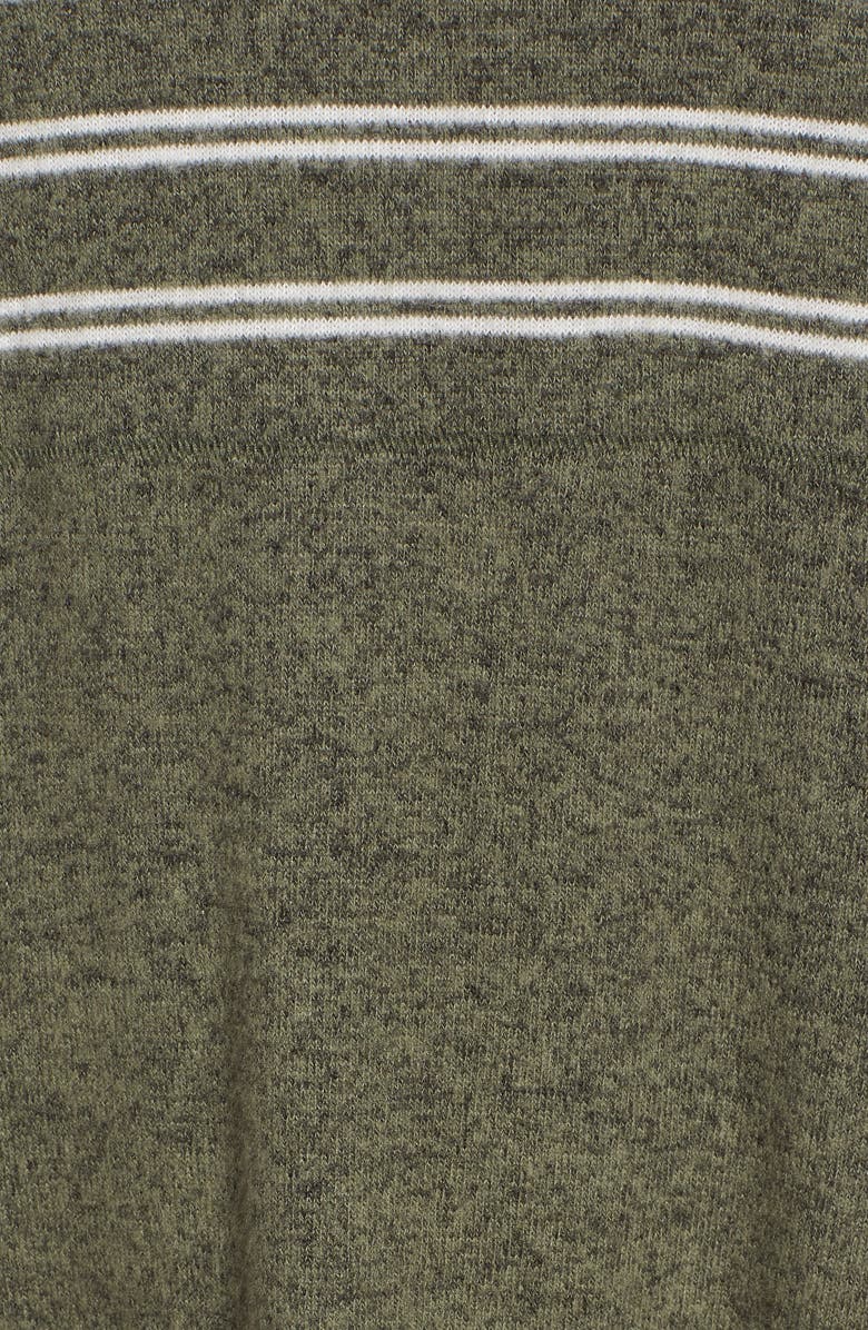 Caslon<sup>®</sup> Stripe Panel Sweater, Alternate, color, 