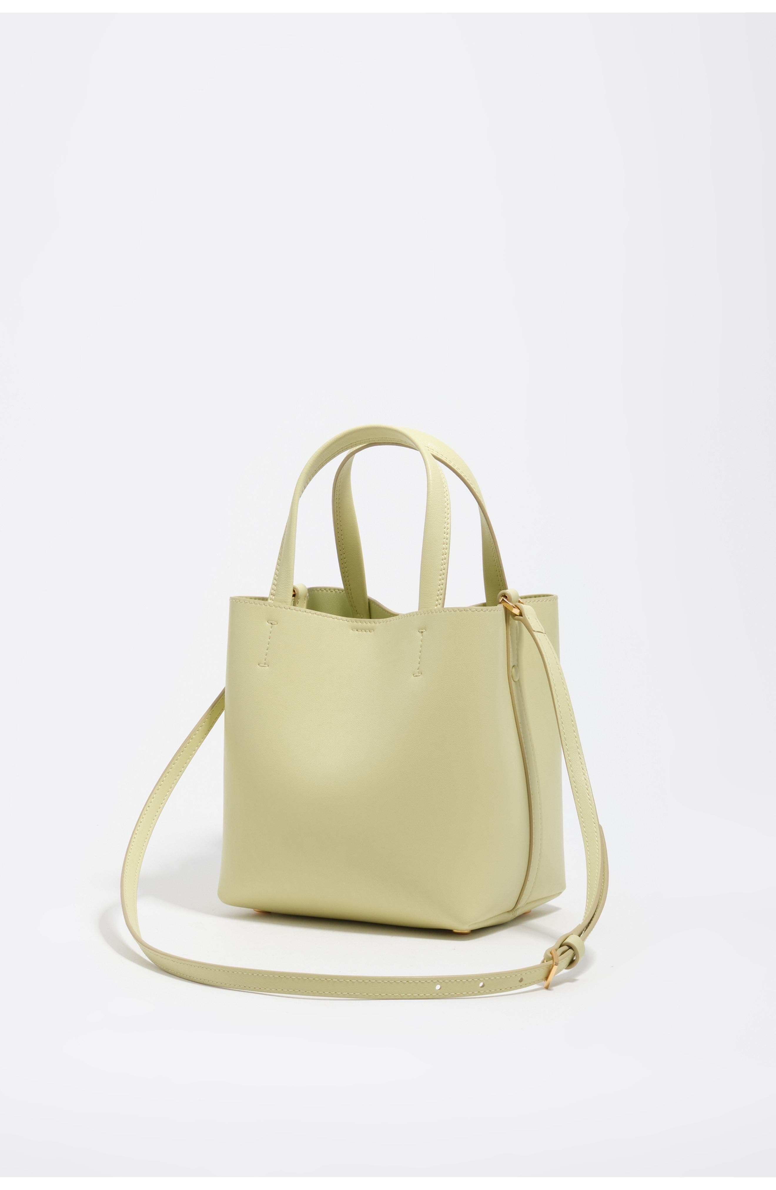 Bimba y Lola Chihuahua Leather Bag, Alternate, color, Pale Green