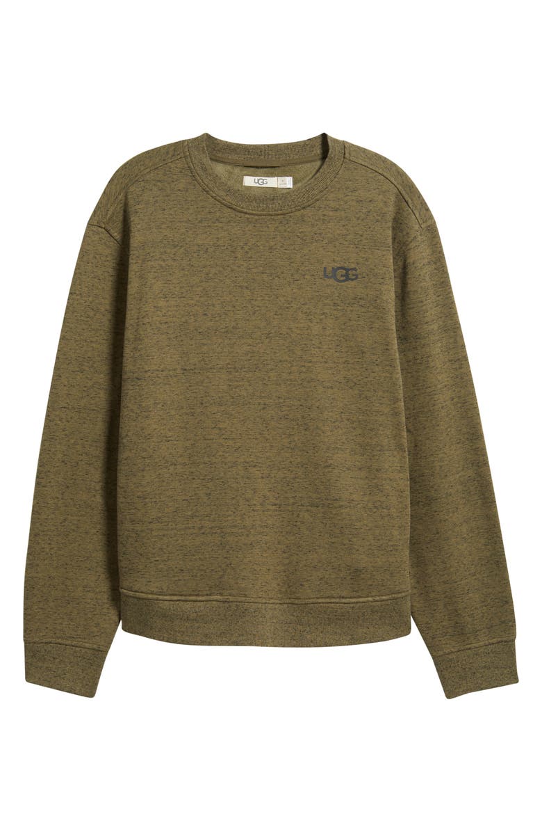 UGG<sup>®</sup> Nyles Relaxed Sweatshirt, Alternate, color, Burnt Olive Heather