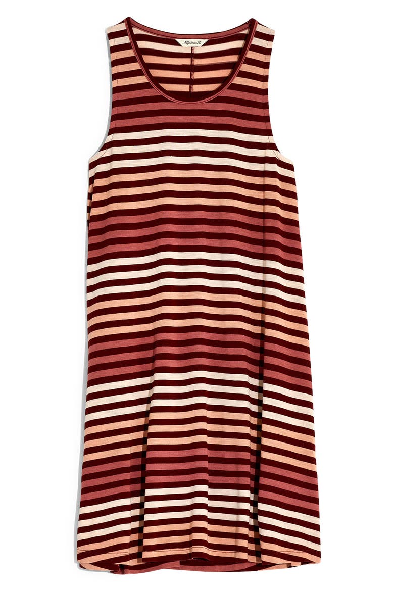 Highpoint Sulley Stripe Tank Dress, Alternate, color, SUNDRNCH LILAC UNST STRIPE