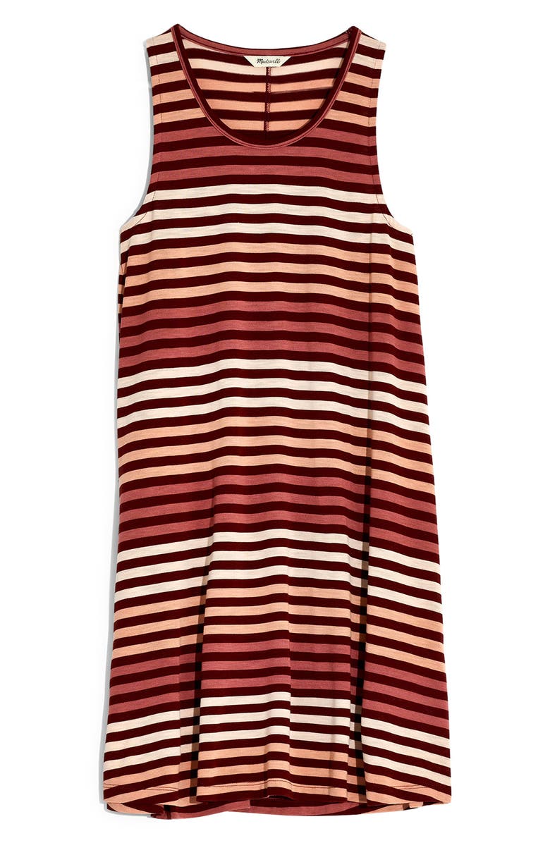 Madewell Highpoint Sulley Stripe Tank Dress, Alternate, color, 