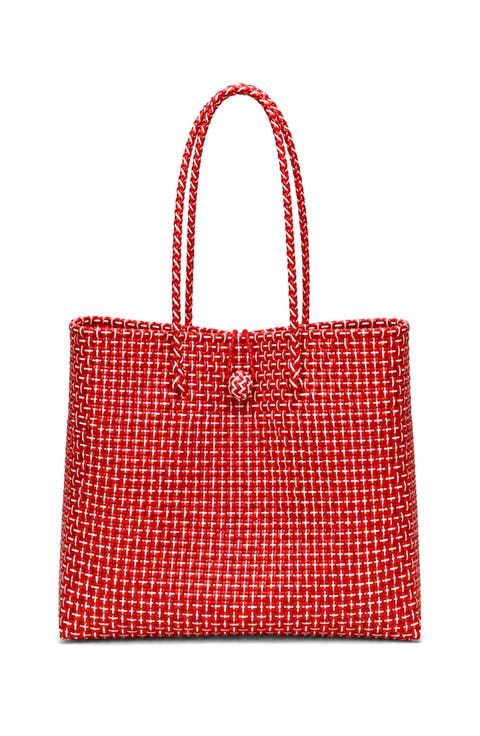 The Toko Recycled Woven Tote Bag