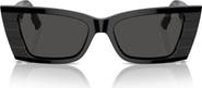 Jimmy Choo 53mm Rectangle Sunglasses