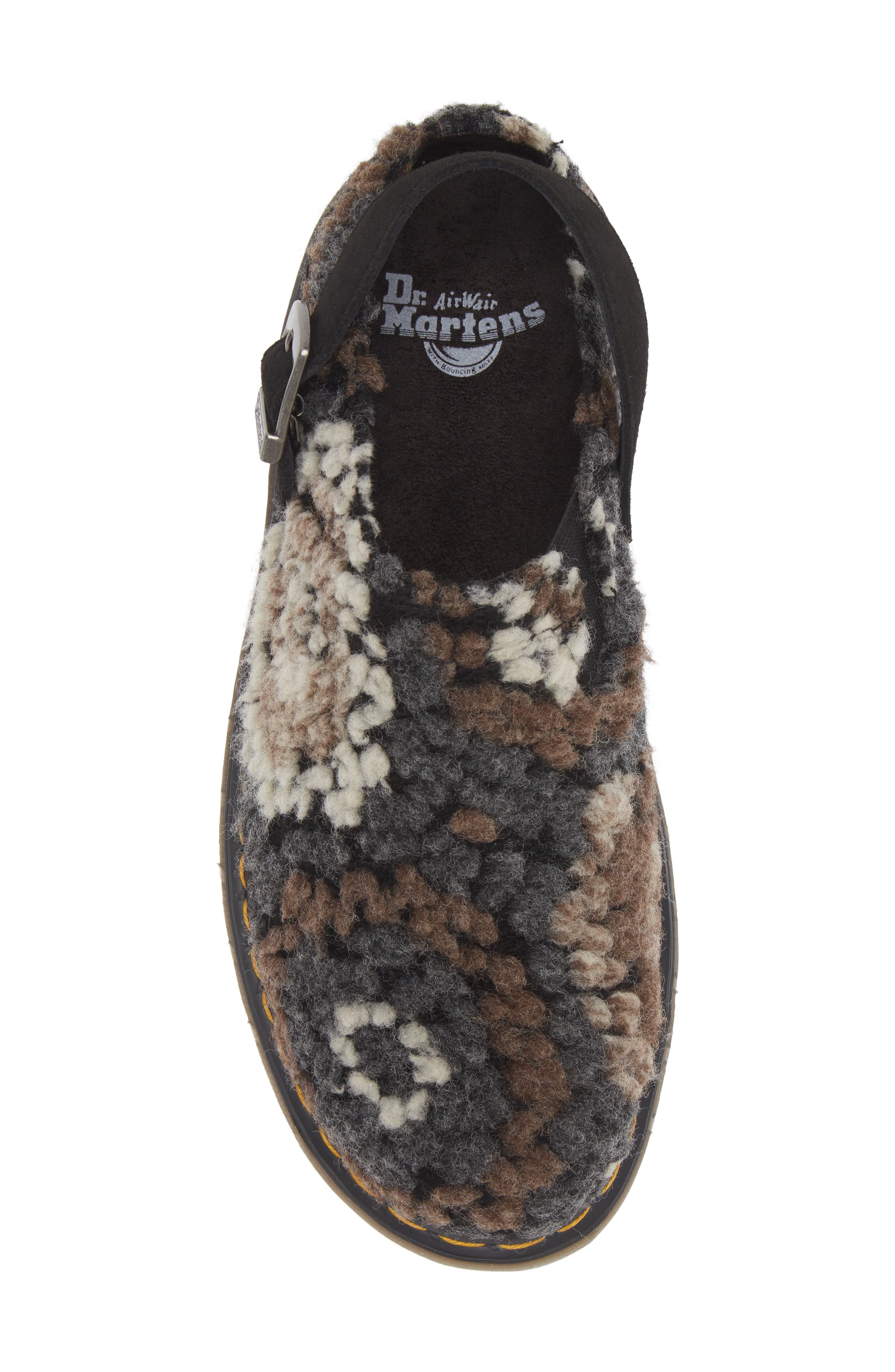 Dr. Martens Gender Inclusive Isham Wool Blend Slingback Clog, Alternate, color, 