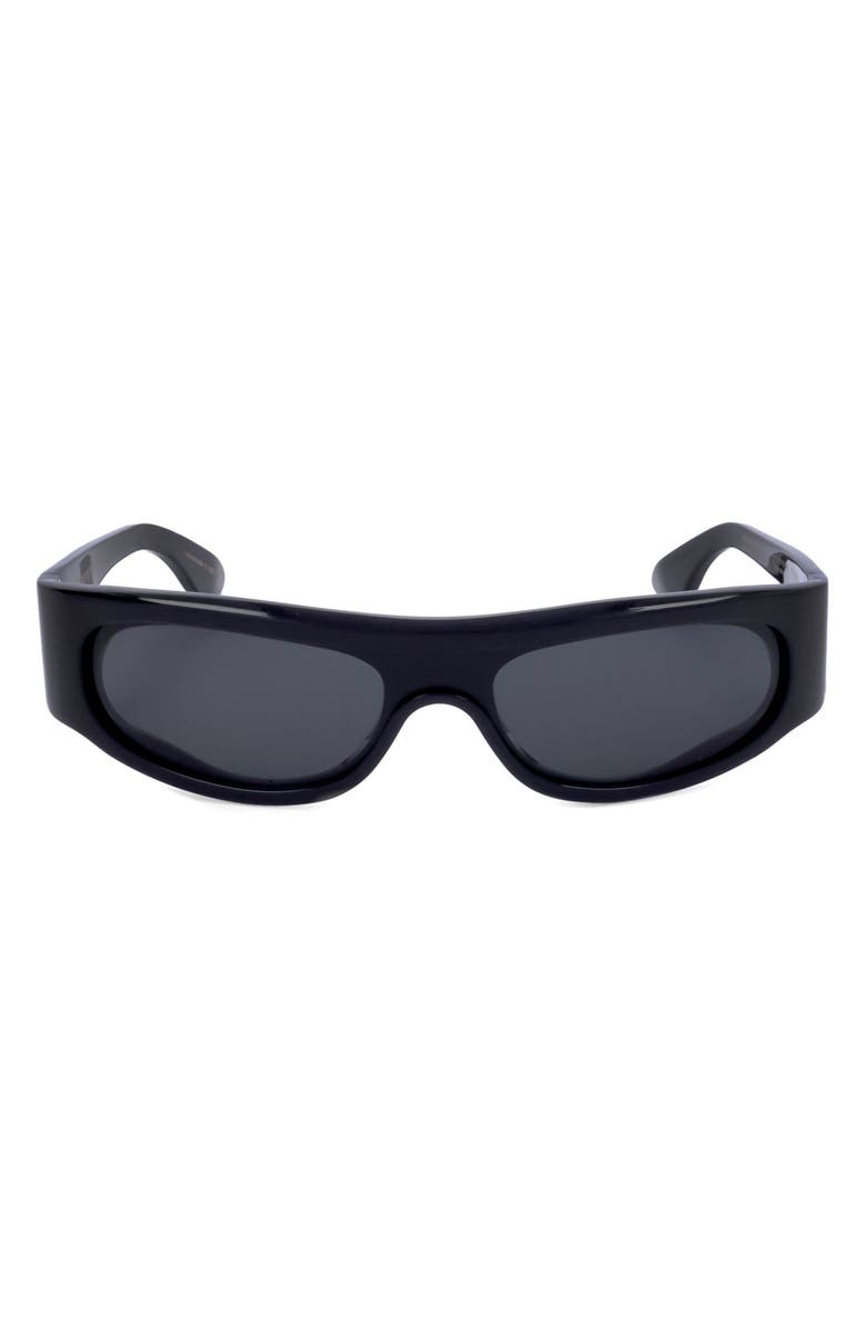 SUPER by RETROSUPERFUTURE<sup>®</sup> 58mm Wrap Square Sunglasses, Main, color, Black