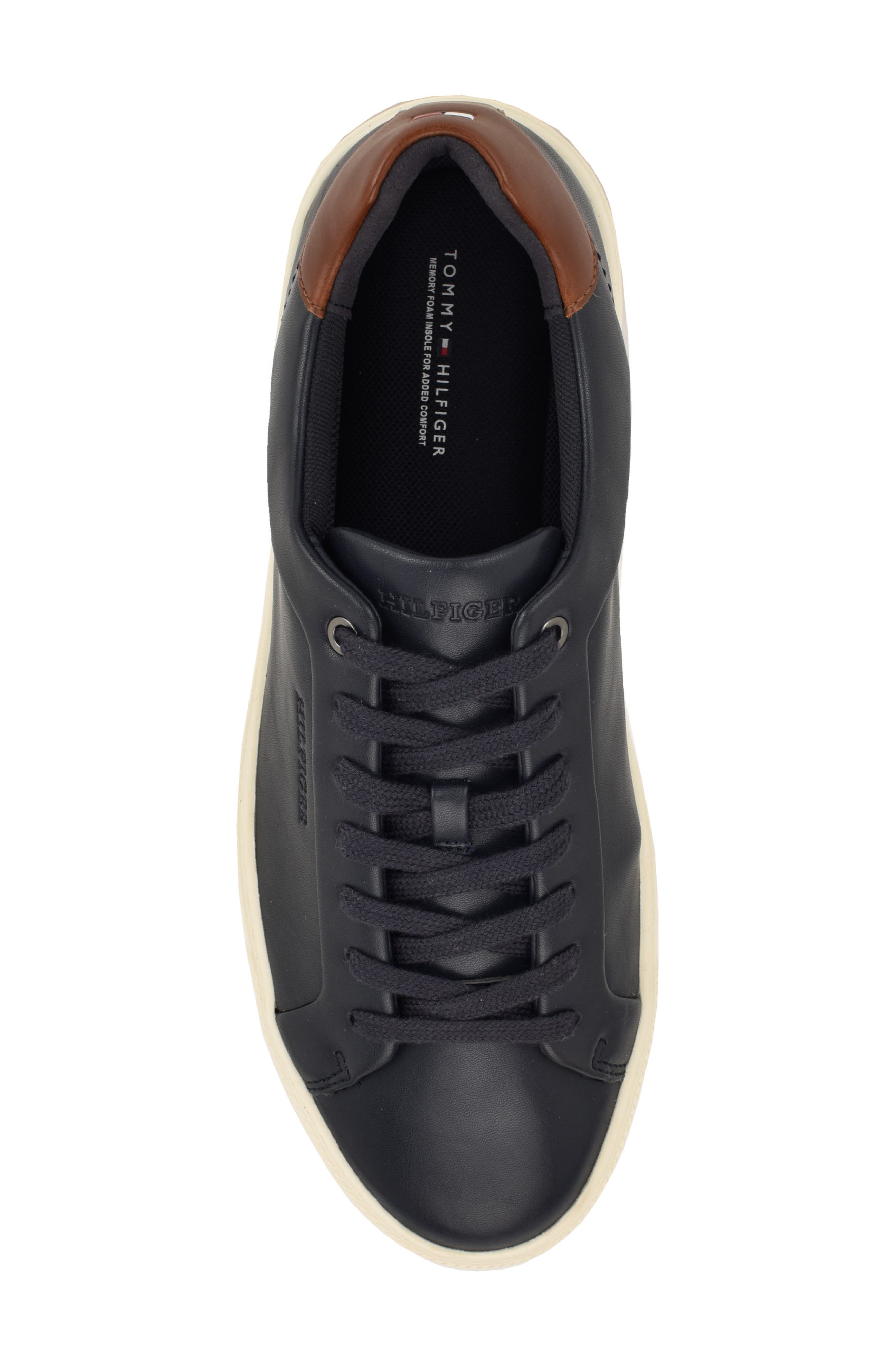 Tommy Hilfiger Dris2 Sneaker, Alternate, color, Navy/ Cognac