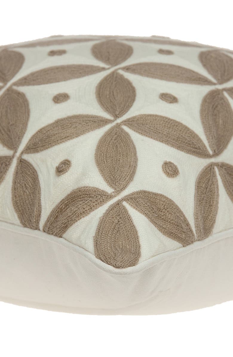 PARKLAND COLLECTION Capella Transitional Pillow - 20" x 20" - Beige, Alternate, color, Beige