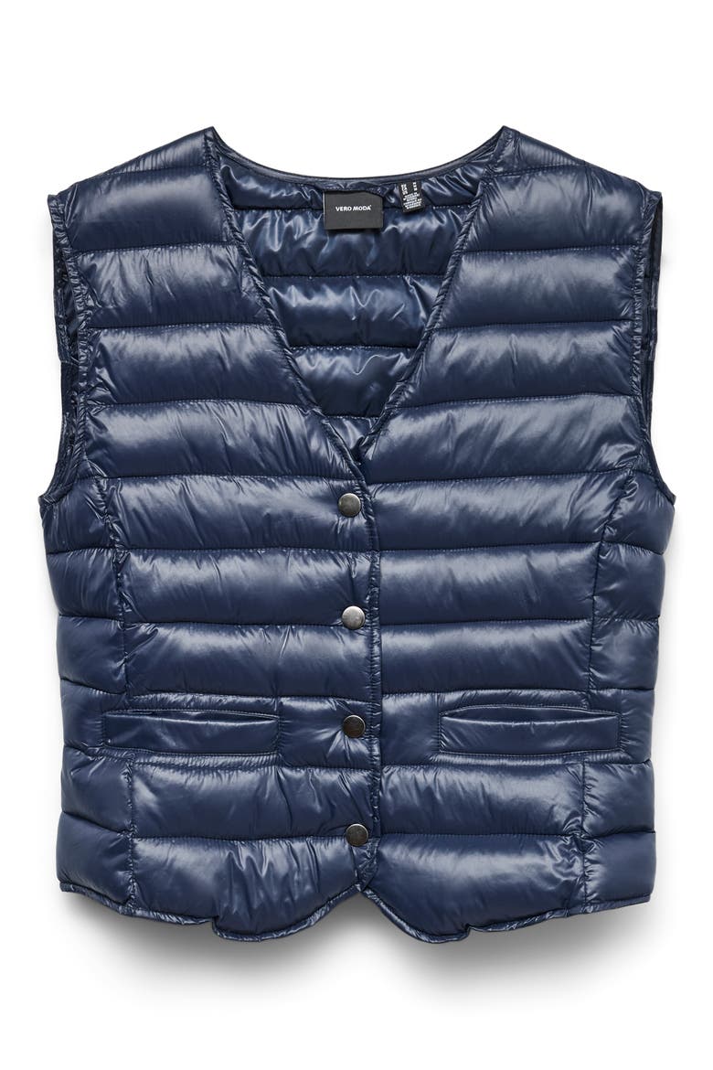 Siva Puffer Vest, Main, color, NAVY BLAZER