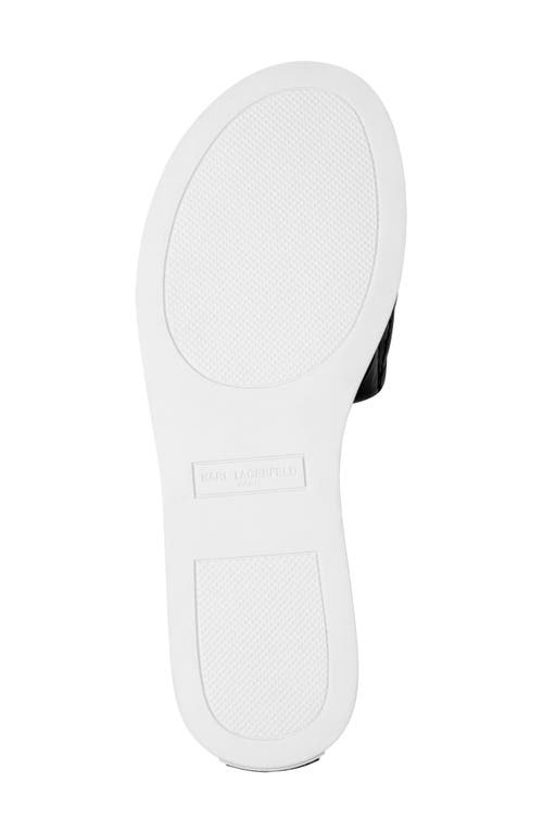 Karl Lagerfeld Carenza Studs Slide Sandal