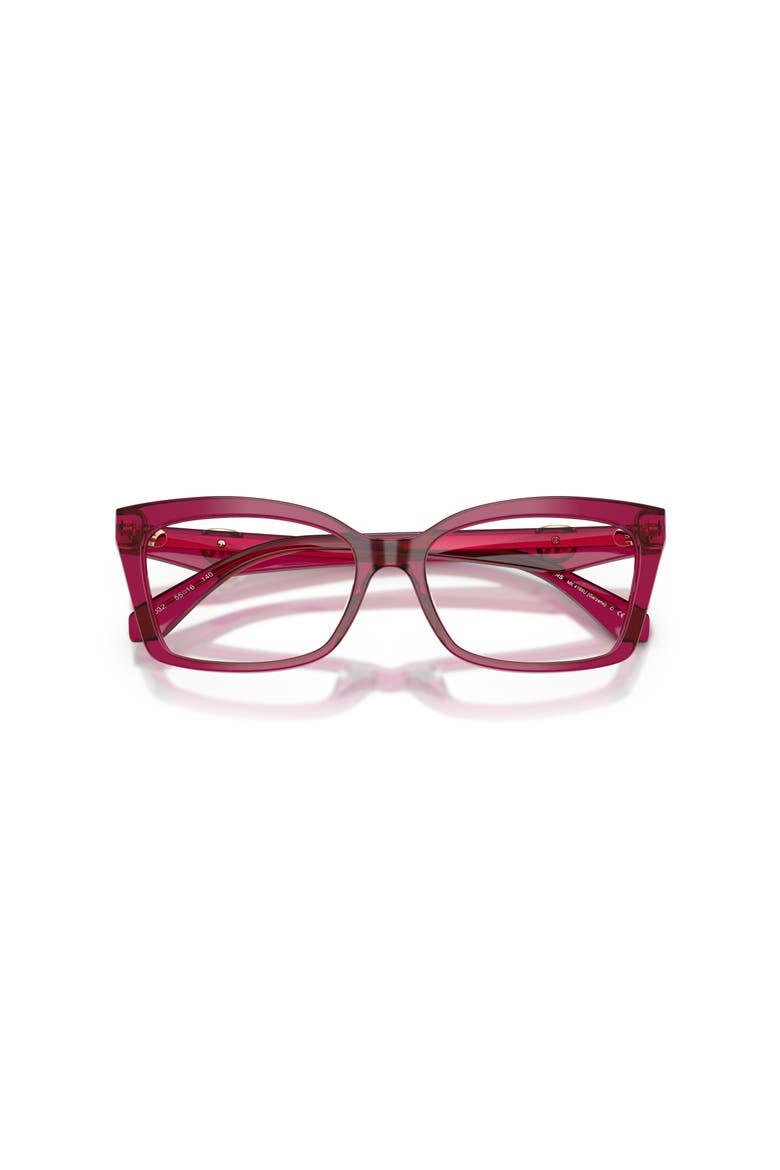 53mm Rectangle optical glasses, Alternate, color, Violet