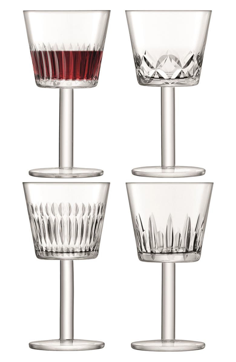 LSA Tatra Set of 4 Wine Glasses, Main, color,
