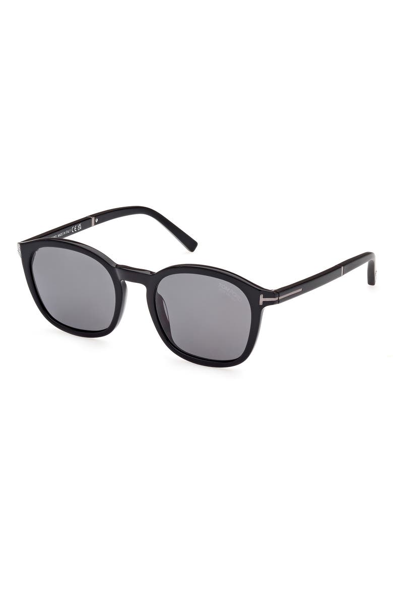 TOM FORD Jayson 52mm Polarized Square Sunglasses, Alternate, color,