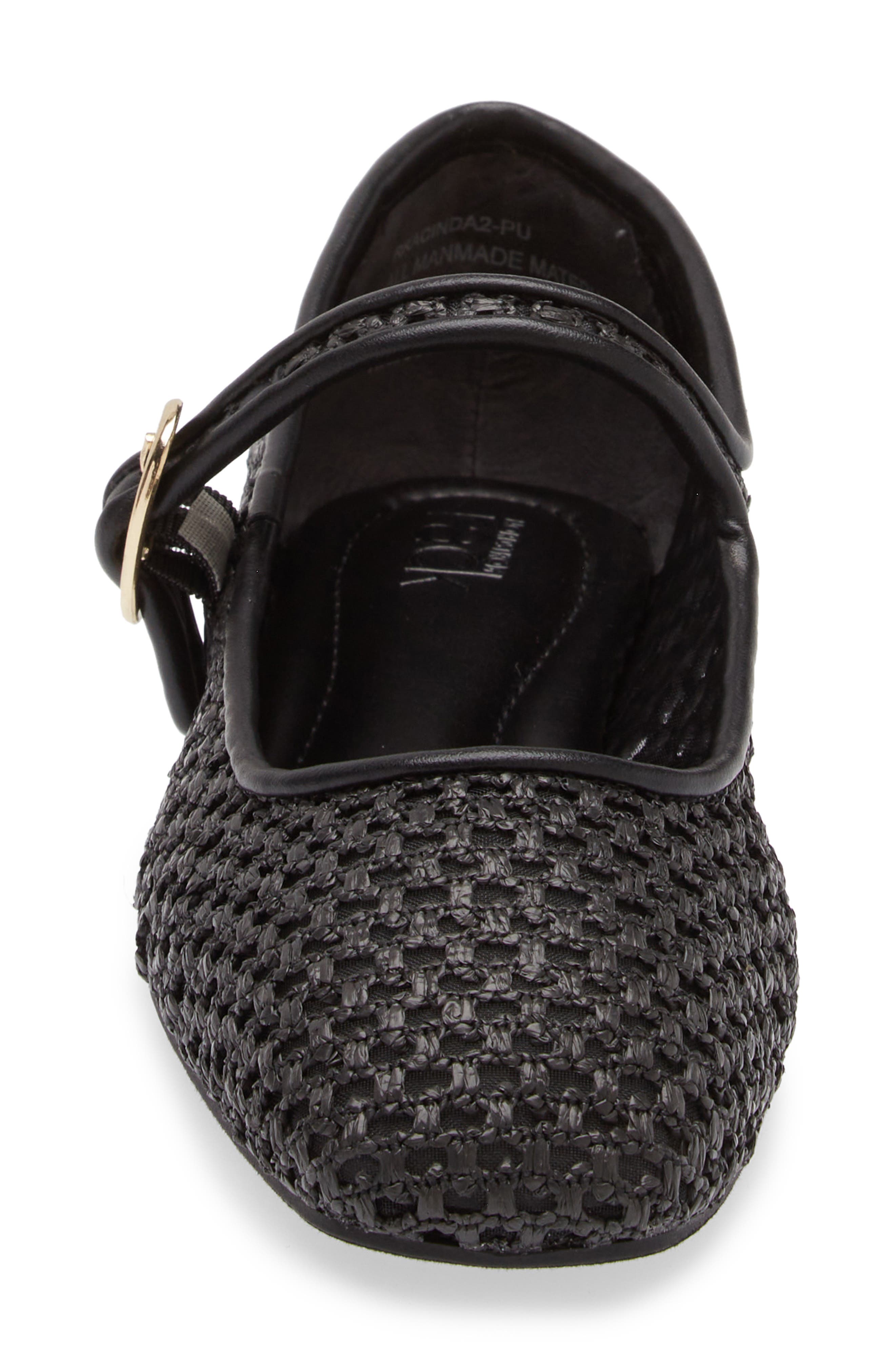 NORDSTROM RACK Acinda Mary Jane Flat, Alternate, color, Black
