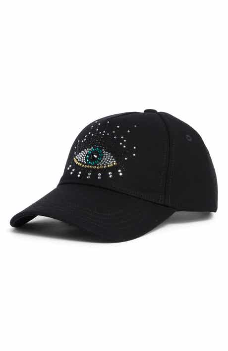 Kurt Geiger London Evil Eye Embellished Adjustable Baseball Cap