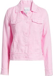 Tommy Bahama Two Palms Linen Raw Edge Jacket