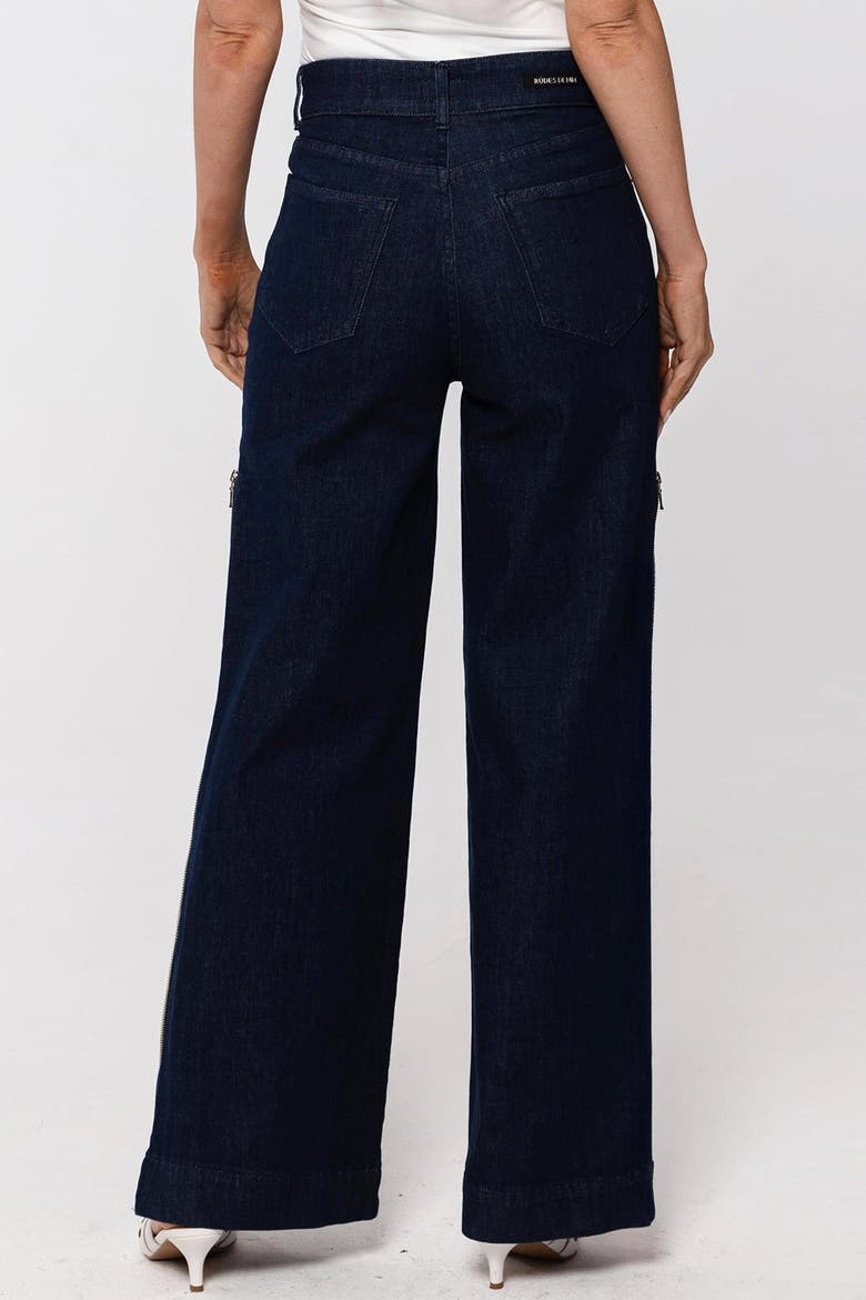 The Caroline Pant, Alternate, color, Indigo
