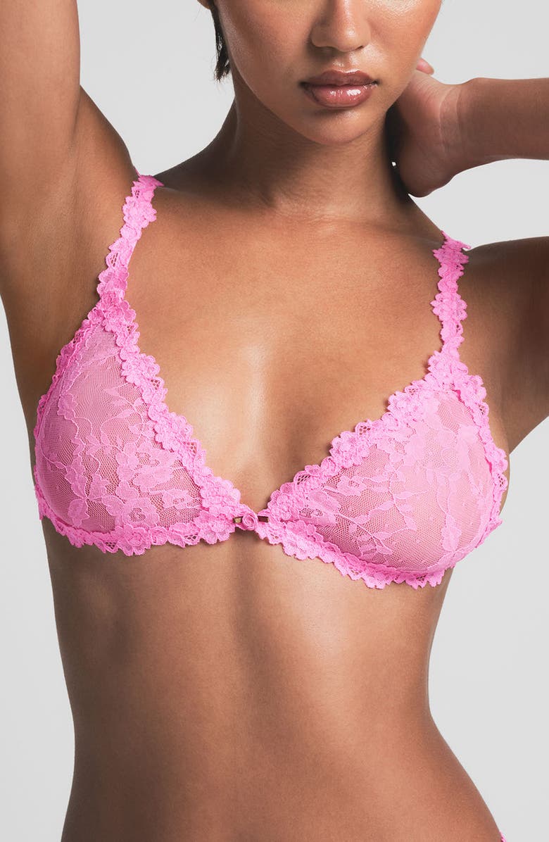 Stretch Lace Triangle Bralette