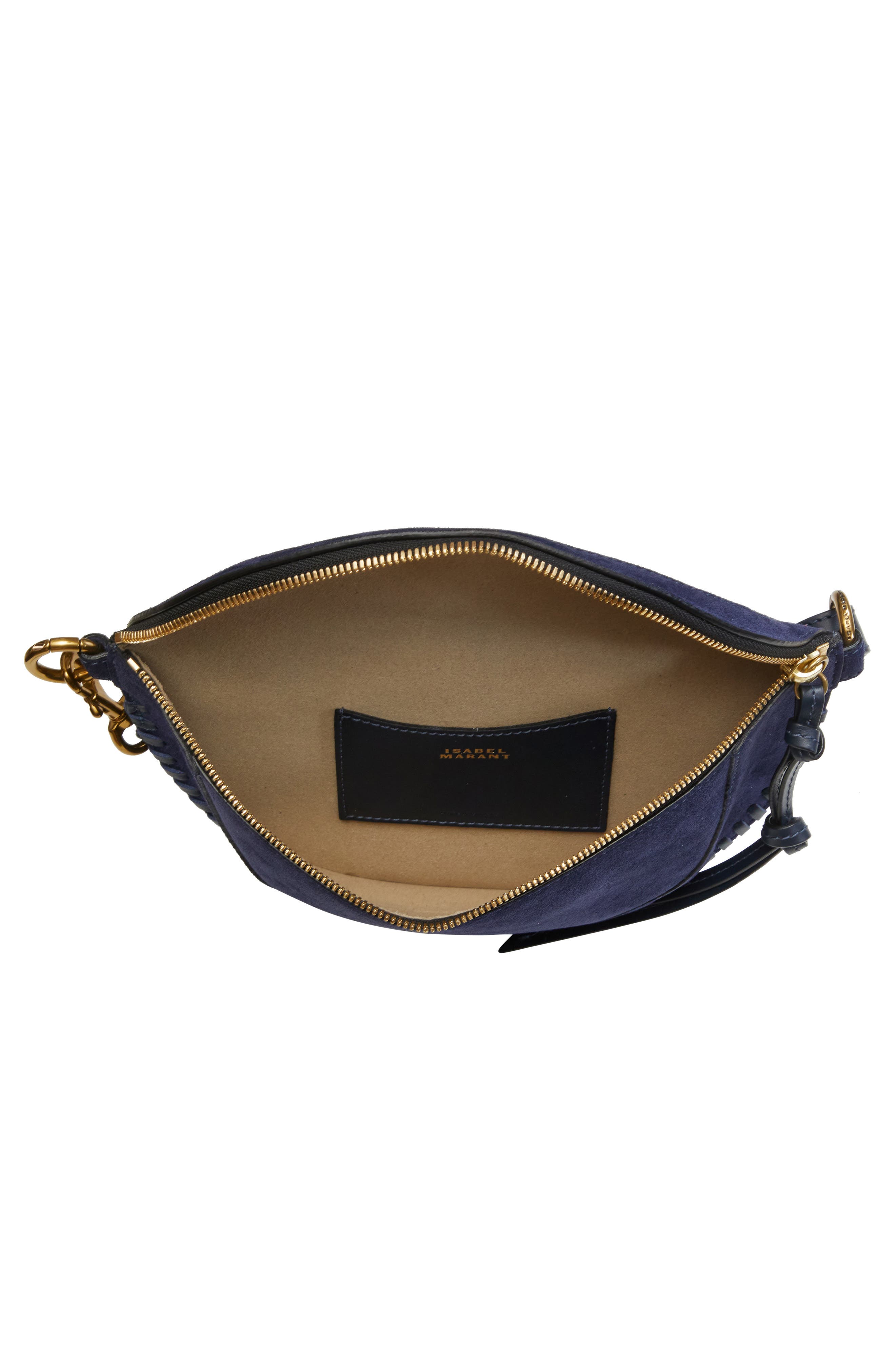 Isabel Marant Skano XO Capsule Suede Belt Bag, Alternate, color, 