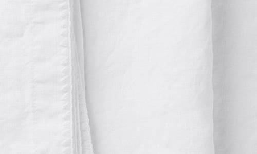 Coyuchi Olivos 4-pack Organic Linen Napkins In White