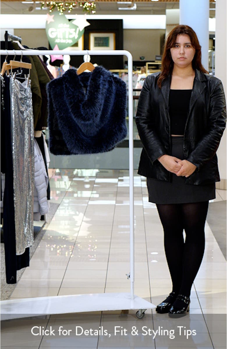 Faux Fur Vest, sales video thumbnail