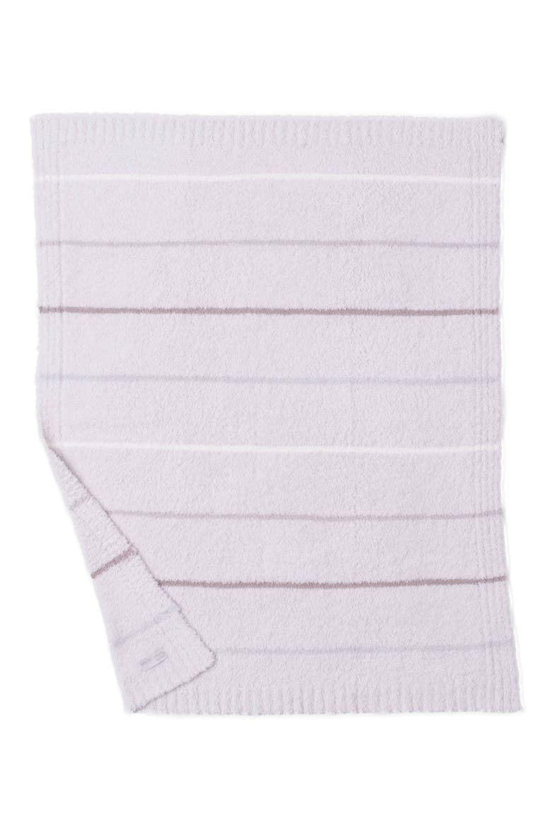 Cozy Chic® Stripe Stroller Blanket, Alternate, color, ALMOND MULTI