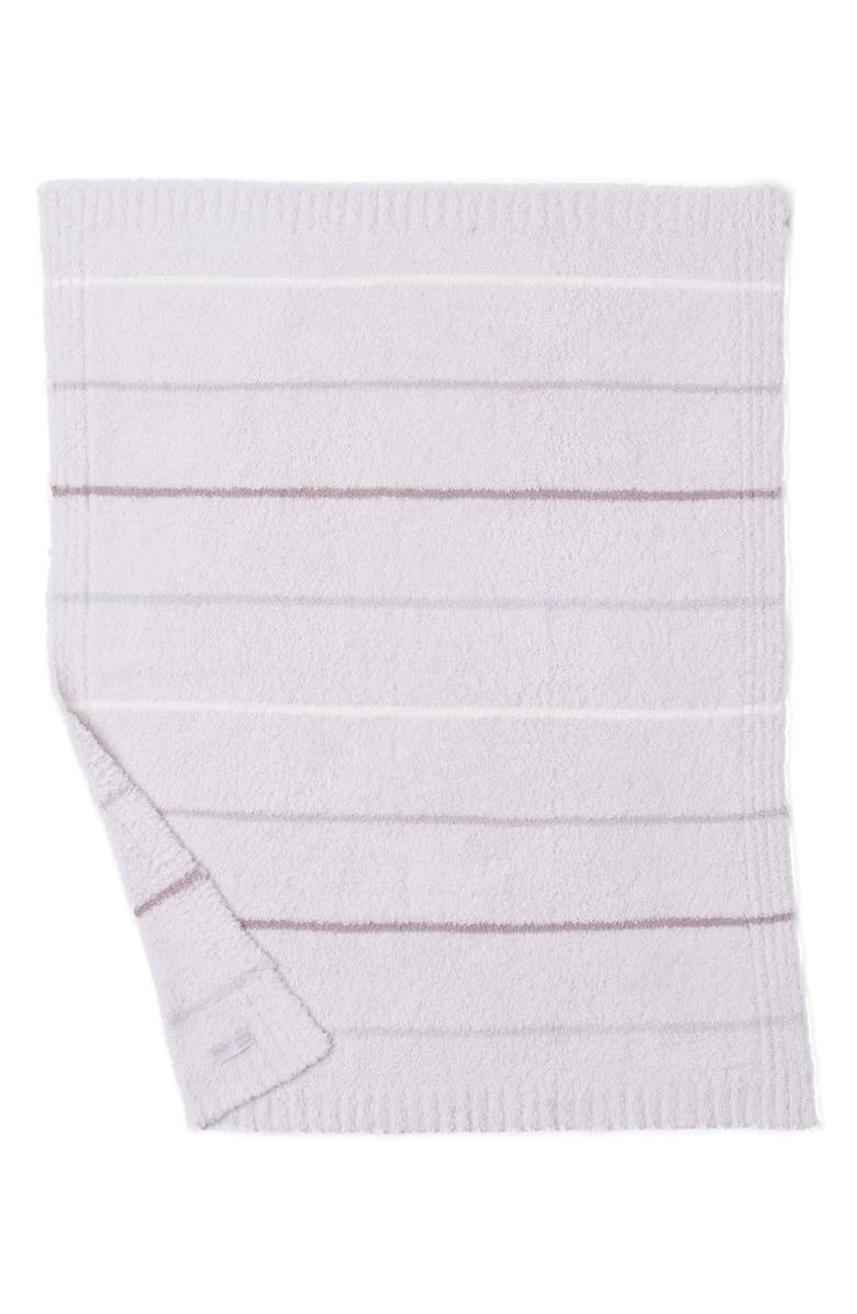 Barefoot Dreams<sup>®</sup> Cozy Chic<sup>®</sup> Stripe Stroller Blanket, Alternate, color,