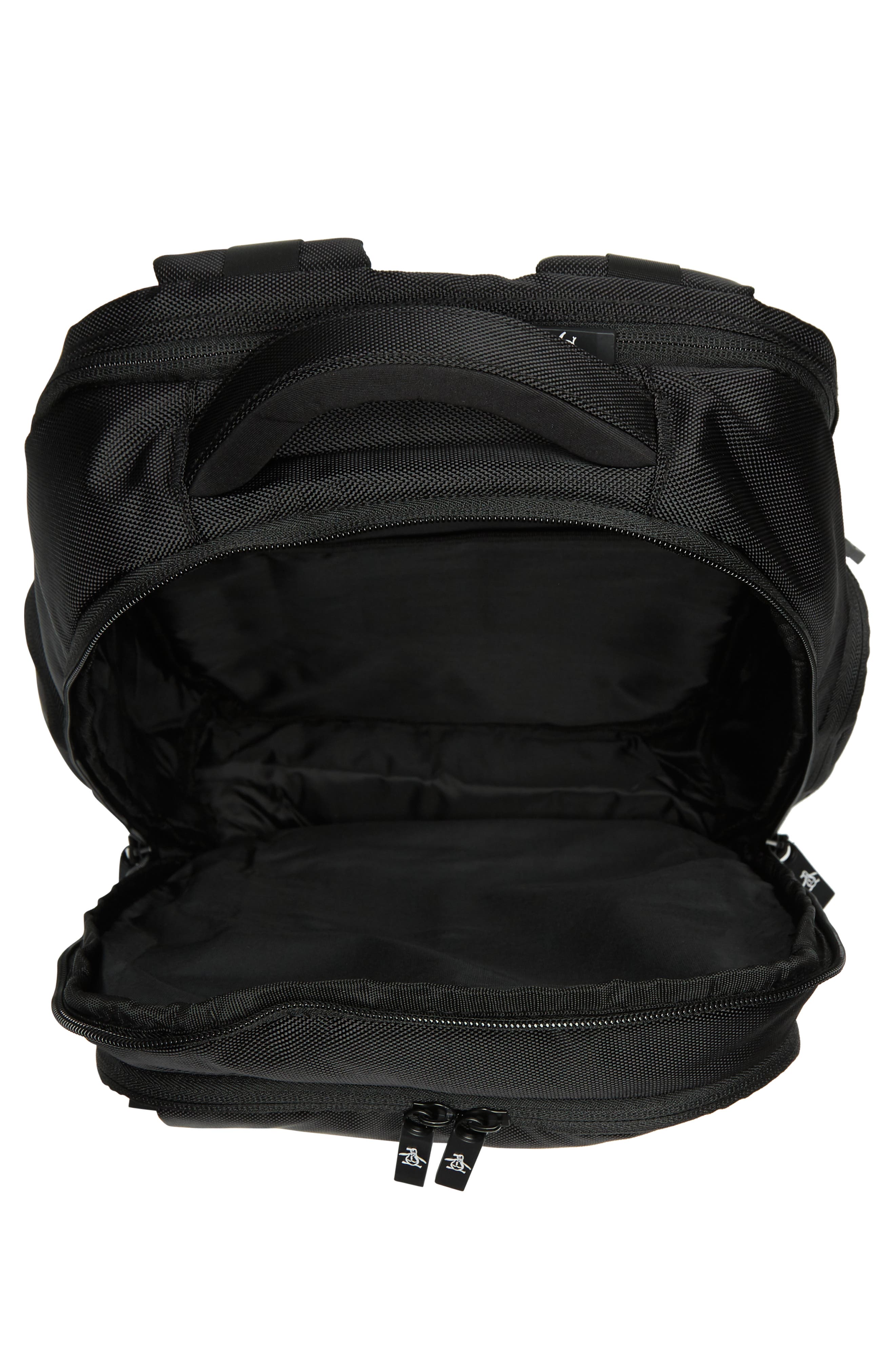 Original Penguin Business Backpack, Alternate, color, Black