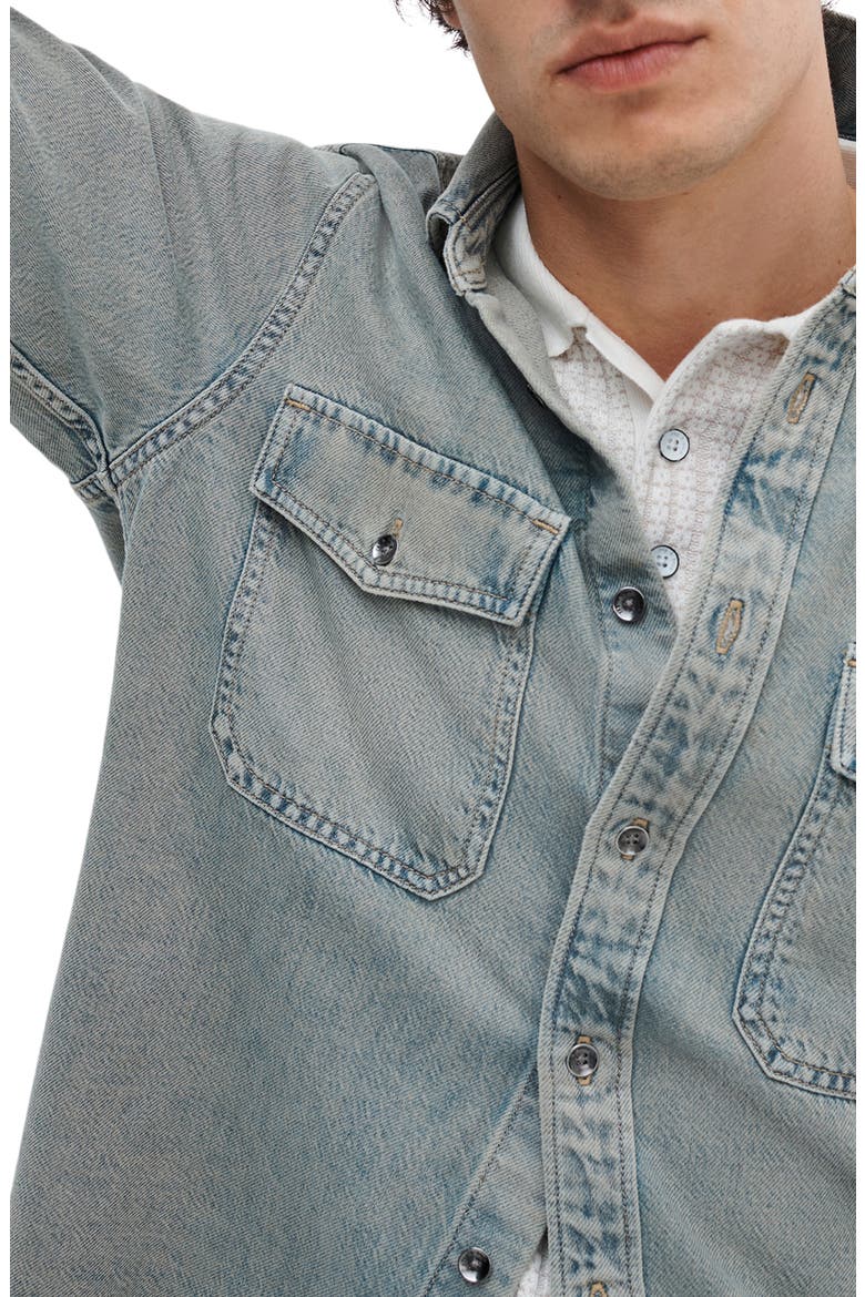 Infuse Denim CPO Overshirt, Alternate, color, MRRIK