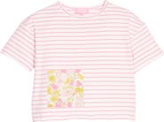 BISBY Kids' Boxy Stripe Tee