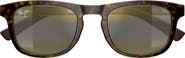 Maui Jim 50mm Polarized Gradient Square Sunglasses