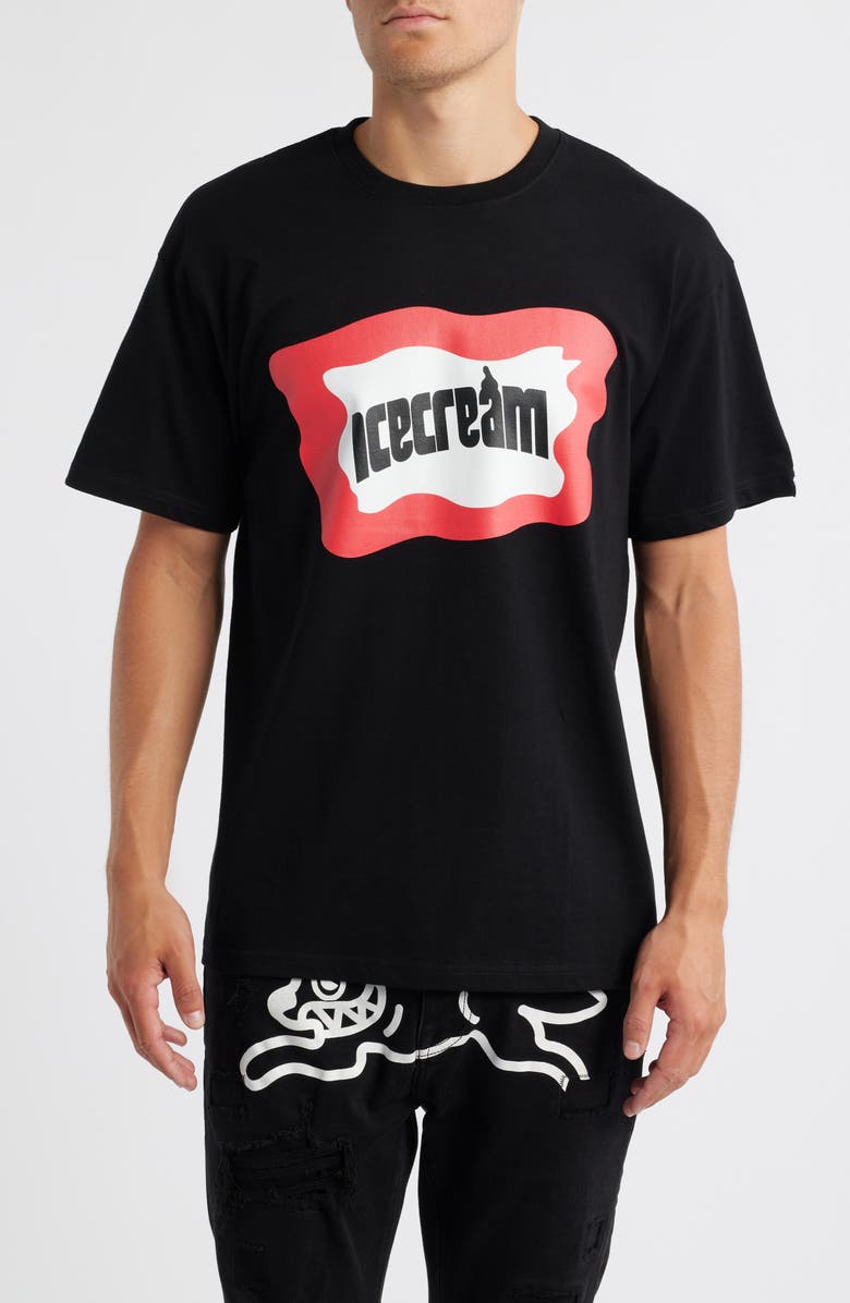 ICECREAM Games Graphic T-Shirt, Main, color, Black