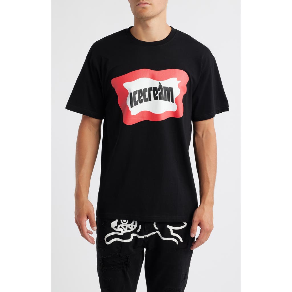 Icecream Games Graphic T-shirt In Black