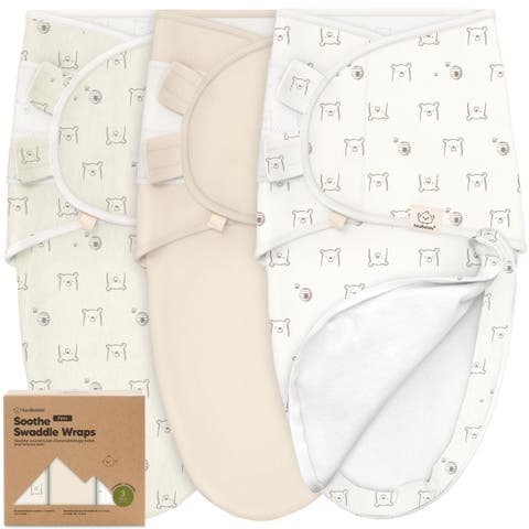 3-Pack Soothe Zippy Swaddle Wrap