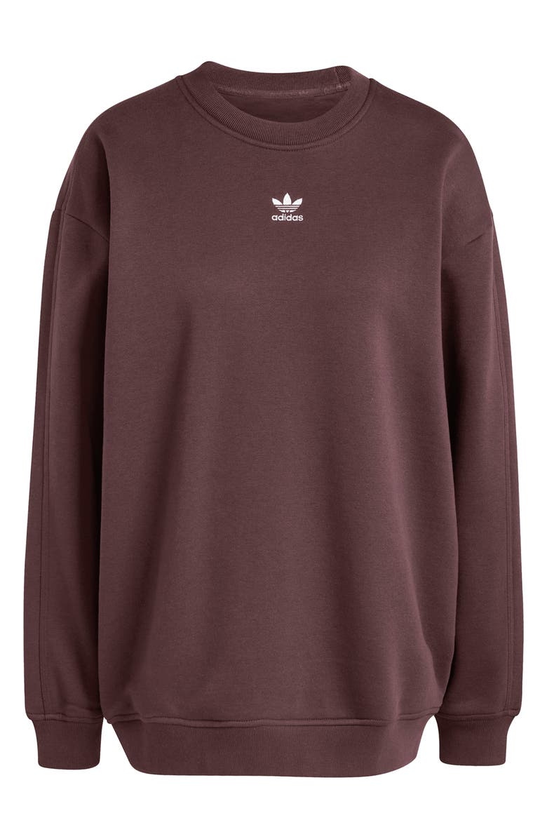 adidas Originals Essentials Oversize Crewneck Sweatshirt, Alternate, color, 