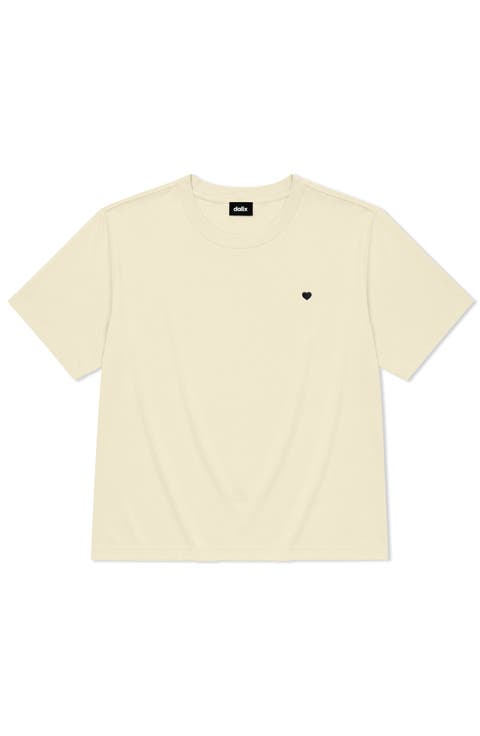 Lil Heart Relaxed Midweight Jersey Tee