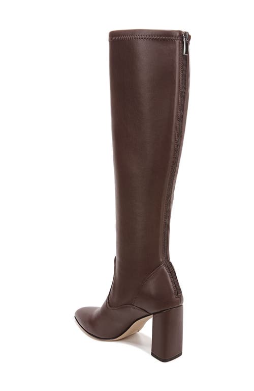 Franco Sarto Katherine Wide Calf High Shaft Boots In Brown