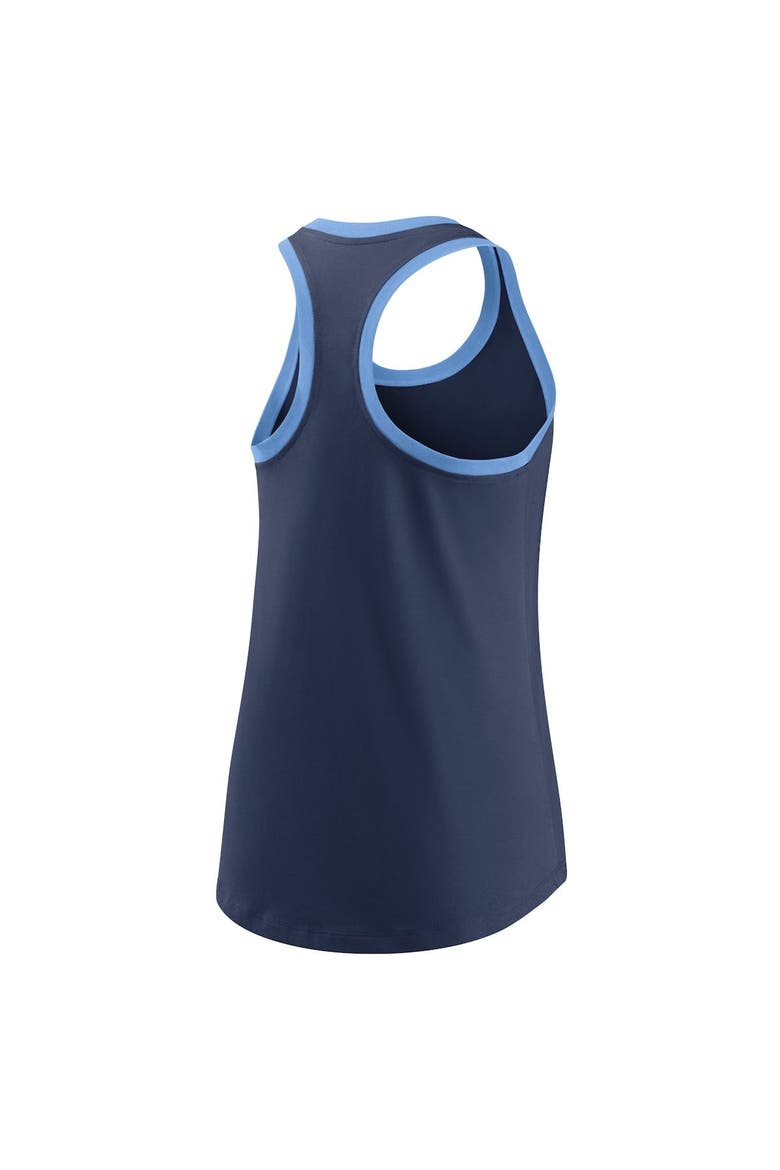 Women's Nike Navy Tampa Bay Rays Tech Tank Top, Alternate, color, Navy
