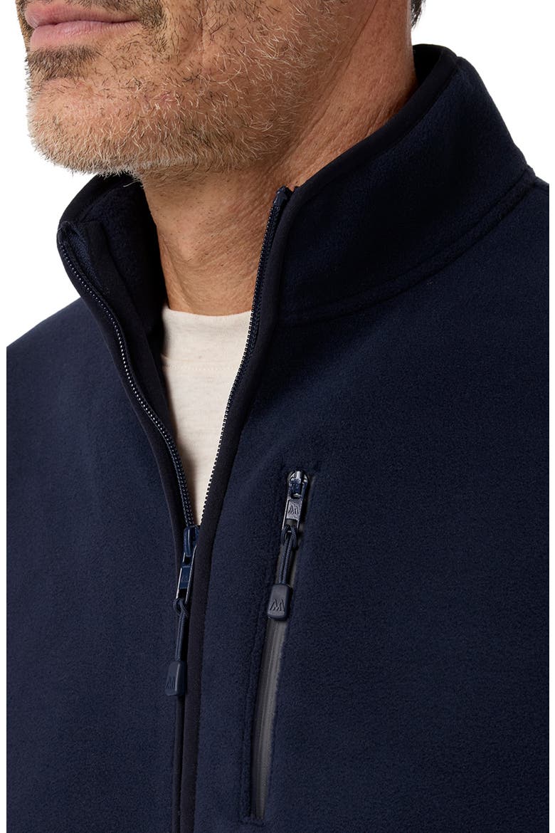 Crosby Fleece Vest, Alternate, color, NAVY