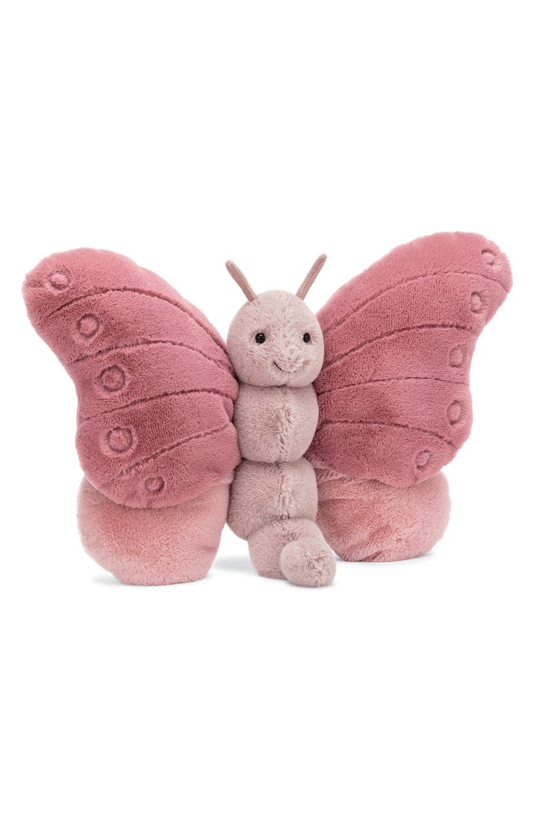 Jellycat Beatrice Butterfly Stuffed Animal, Main, color, 
