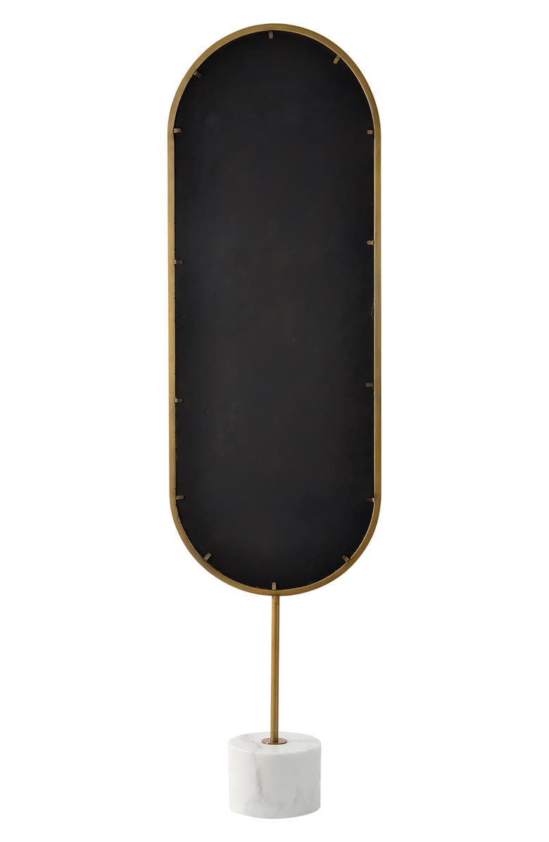 Renwil Taio Floor Mirror, Alternate, color, Mirror Antique Brass