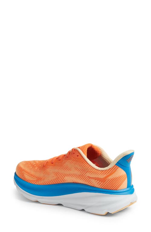 Hoka Clifton 9 1132210-voim Mens Us 10.5 Orange Running Shoes Eee4267 In Orange